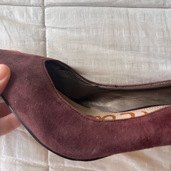 Sam Edelman Orella Suede Leather Pointed Toe Pump 7.5 - Picture 12 of 14